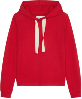 Marc O'Polo Hoodie relaxed Marc O'Polo , Red , Dames - Xs,2Xs