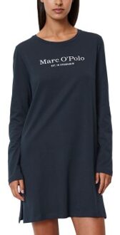 Marc O Polo Longsleeve Dress Blauw - X-Small,Small,Medium,Large,X-Large