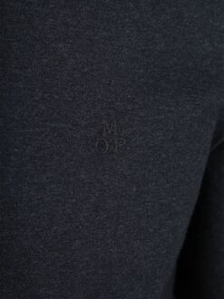 Marc O'Polo Longsleeve Half-Zip Polo Navy Donkerblauw - L,XXL