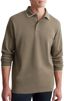 Marc O'Polo Longsleeve Polo Heren - XL