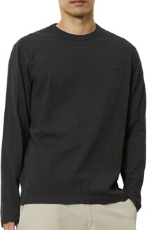 Marc O'Polo Longsleeve Shirt Heren zwart - XL
