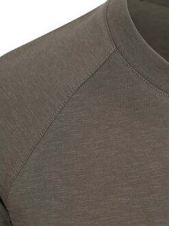 Marc O'Polo Longsleeve T-Shirt Copley Bruin Antraciet - XL,XXL