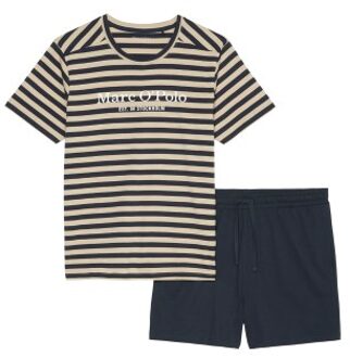 Marc O'Polo Marc O Polo Men Short Set Pyjama Beige,Versch.kleure/Patroon,Blauw,Grijs,Wit - Small,Medium,Large,X-Large,XX-Large