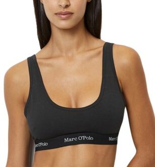 Marc O'Polo Marc O Polo Scoop Neck Bralette Zwart - X-Small,Small,Medium,Large,X-Large