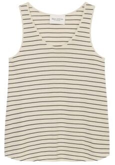 Marc O'Polo Marc O Polo Tank Top Beige,Wit - X-Small,Small,Medium,Large,X-Large