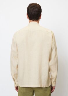 Marc O'Polo Overhemd Linnen Beige - XXL