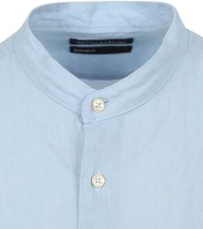 Marc O'Polo Overhemd Linnen Lichtblauw - M,L,XL,XXL