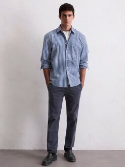 Marc O'Polo Overhemd Ruiten Blauw - M,XL,XXL