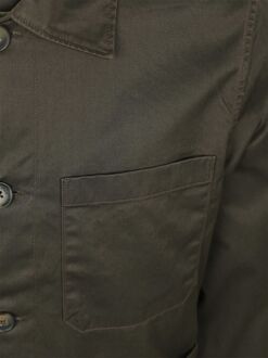 Marc O'Polo Overshirt Twill Bruin