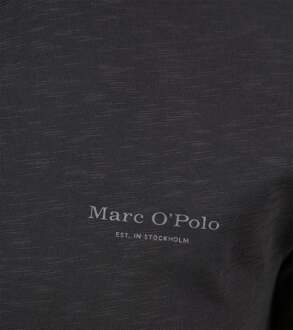 Marc O'Polo Poloshirt Melange Navy Donkerblauw - M,L,XL