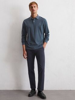 Marc O'Polo Poloshirt Navy Donkerblauw - XL