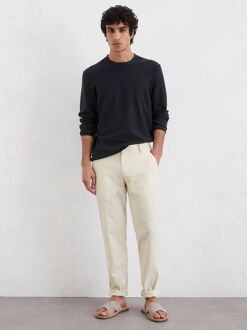 Marc O'Polo Pullover Linen Blend Navy Blauw - L,M,XL,XXL