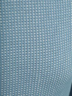 Marc O'Polo Pullover Structured Bi-Colour Blauw - L,M,XL,XXL