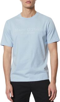 Marc O'Polo Regular Logo Crew Shirt Heren lichtblauw - XL