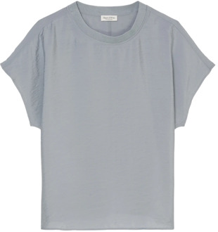 Marc O'Polo Reguliere blouse overhemd Marc O'Polo , Gray , Dames - Xl,L,M,S,3Xl