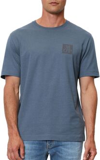 Marc O'Polo Shirt Heren blauw - XL