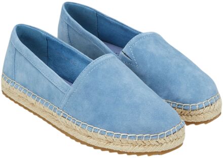 Marc O'Polo Suede Espadrilles Dames lichtblauw - 40