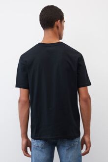 Marc O'Polo T-Shirt Donkerblauw - 3XL,M,XL,XXL