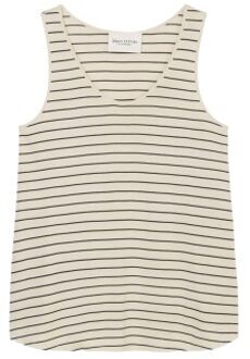 Marc O Polo Tank Top Beige,Wit - X-Small,Small,Medium,Large,X-Large