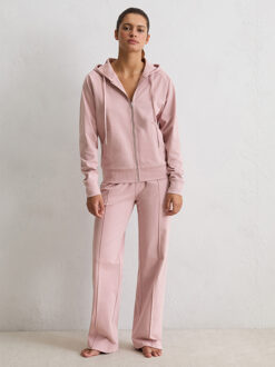 Marc O'Polo Vrouwen Sweatvest met capuchon Thick Jersey Paars