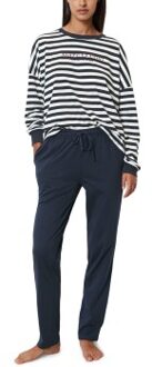 Marc O Polo Women Pyjama Set Wit,Versch.kleure/Patroon,Blauw - X-Small,Small,Medium,Large,X-Large