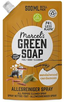 Marcel's Green Soap Allesreiniger Spray Sandelhout & Kardemom Refill