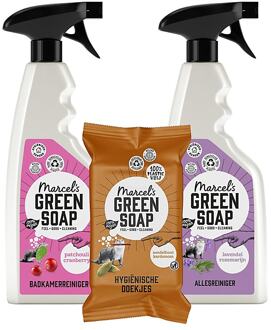 Marcel's Green Soap Badkamer Schoonmaakbundel