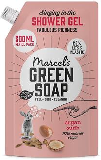 Marcel's Green Soap Douchegel Navul Stazak Argan & Oudh 500ml