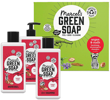 Marcel's Green Soap Giftbox Argan & Oudh
