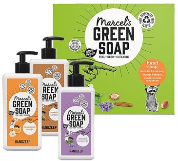 Marcel'S Green Soap Giftbox Mix Handsoap