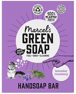 Marcel's Green Soap Handzeep Bar Lavendel & Rozemarijn