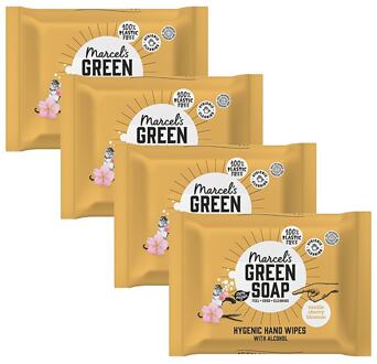 Marcel's Green Soap Hygiënische Handdoekjes Multipack x4