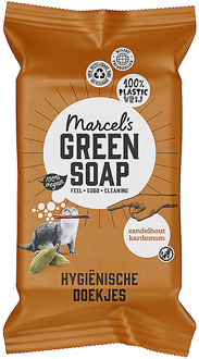 Marcel's Green Soap Hygiënische Schoonmaakdoekjes Sandelhout & Kard...