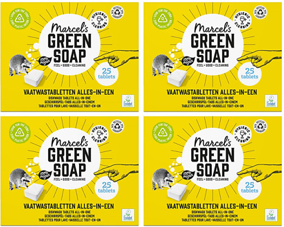 Marcel's Green Soap Vaatwastabletten Multipack x4