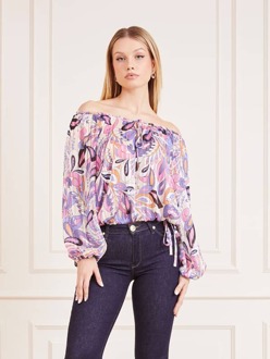 Marciano Blouse Met Paisleyprint Roze multi - 38