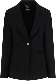 Marciano Single-Breasted Blazer Zwart - 46