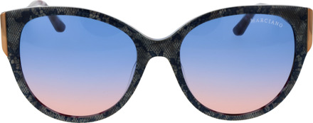 Marciano Zonnebril Rond Model Blauw - T/U
