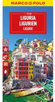 Marco Polo Ligurië 5 - Marco Polo Wegenkaart