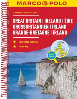 MARCO POLO Reiseatlas Großbritannien, Irland 300 000