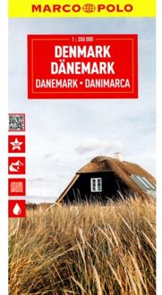 Marco Polo Wegenkaart Denemarken - Marco Polo Wegenkaart - Marco Polo