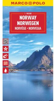 Marco Polo Wegenkaart Noorwegen - Marco Polo Wegenkaart - Marco Polo