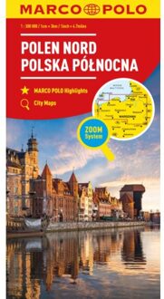 Marco Polo Wegenkaart Polen Noord - Marco Polo Wegenkaart