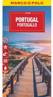 Marco Polo Wegenkaart Portugal - Marco Polo Wegenkaart - Marco Polo