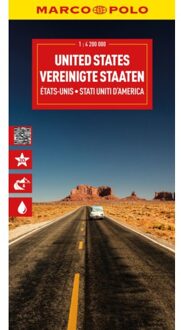 Marco Polo Wegenkaart Usa - Marco Polo Wegenkaart