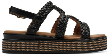 Marco Tozzi 2-28700-44-001 dames sandalen sportief Zwart - 40