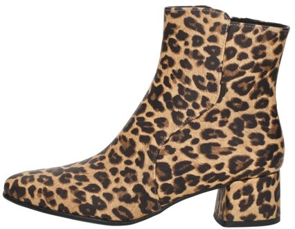 Marco Tozzi Enkellaarsjes Hak Beige - 36