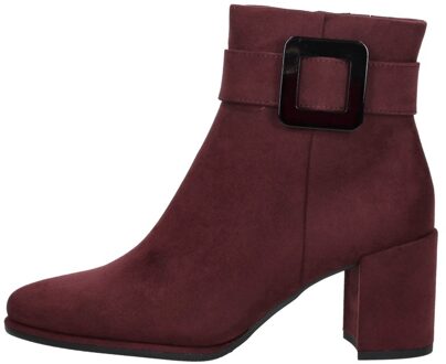 Marco Tozzi Enkellaarsjes Hak Bordeaux - 36