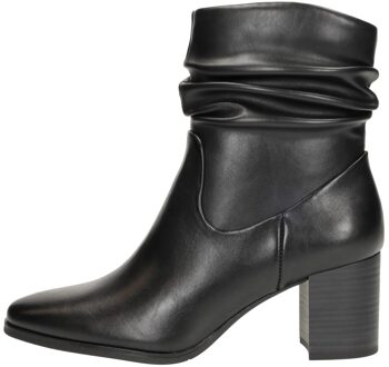 Marco Tozzi Enkellaarsjes Hak Zwart - 36