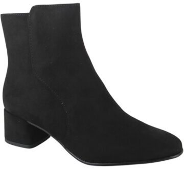 Marco Tozzi Enkellaarsjes Hak Zwart - 39