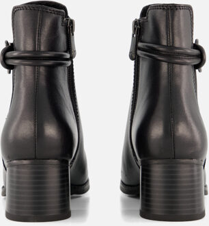 Marco Tozzi Enkellaarsjes zwart Leer - 38,39